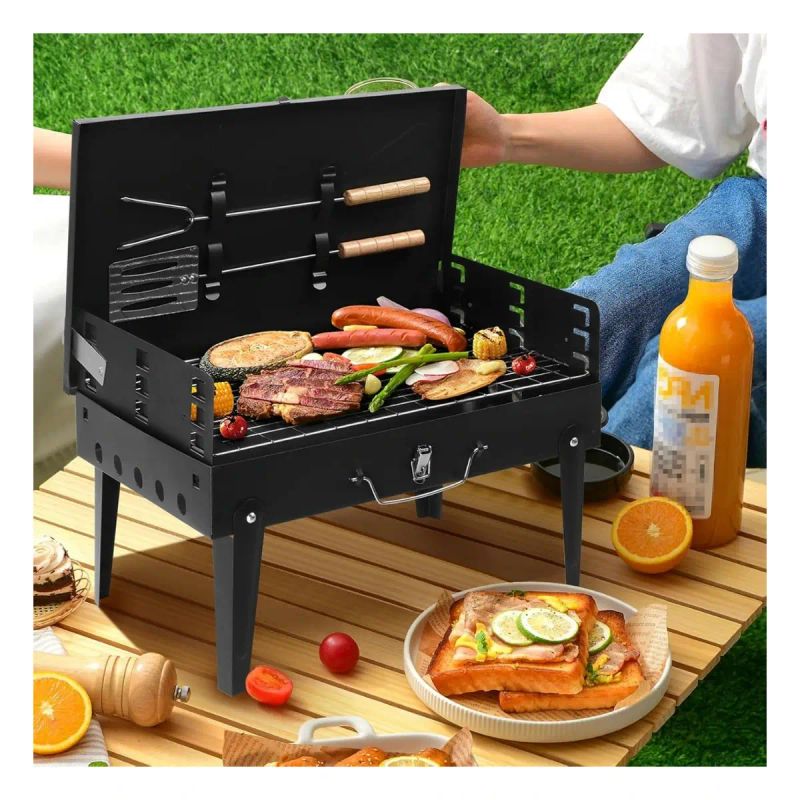 PARRILLA PEGABLE ACCESORIOS INCL. 43*27*47 CM