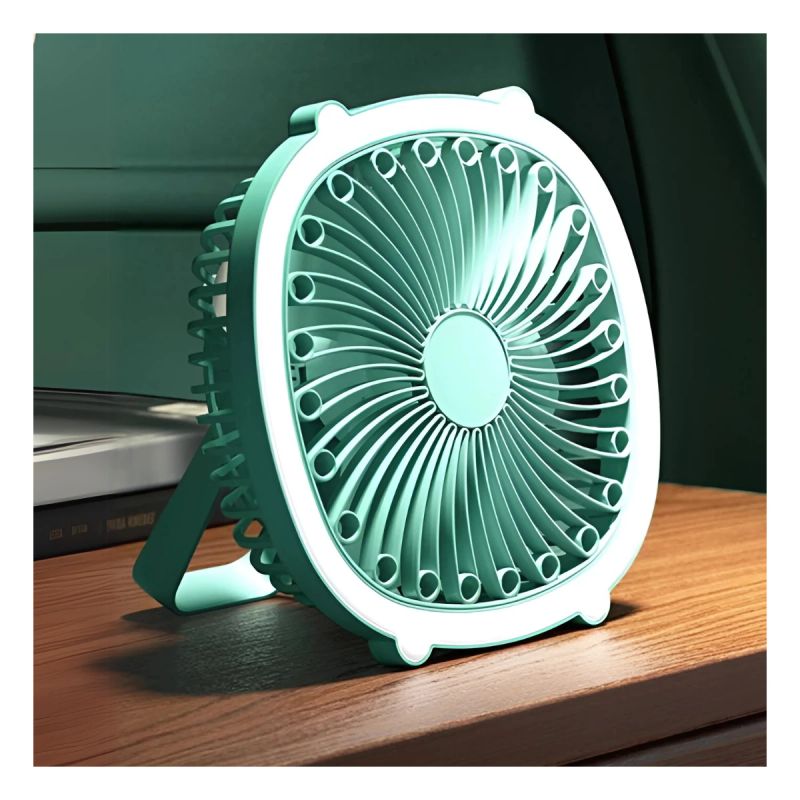 ABANICO DE MESA Y LAMPARA RECARGABLE FEEL COOL No.139