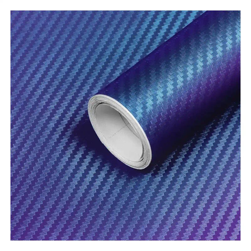 PAPEL ADHES. FIBRA DE CARBON 3D ROLLO 50*152 CM CAMALEON