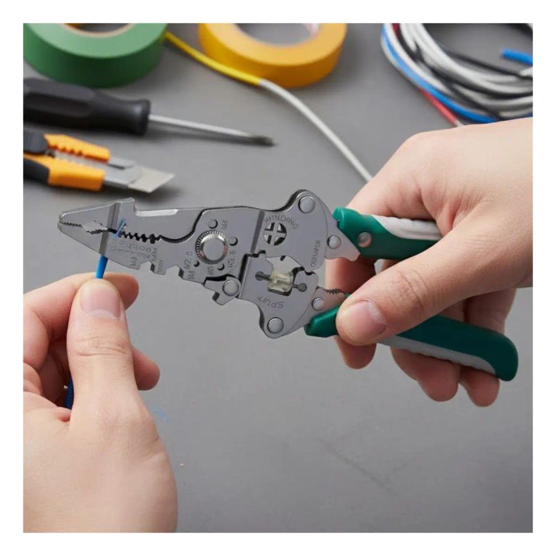 ALICATE PELA CABLE WIRE STRIPPING PLEGABLE