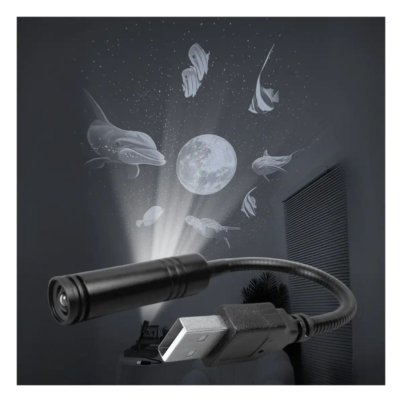 PROYECTOR LED MINI USB LUNA