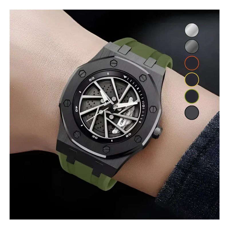 RELOJ CASUAL SKMEI 2359 VERDE SILICONE