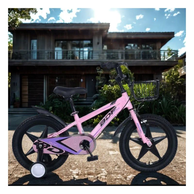 BICICLETA R16 BDF ARO ESTRELLA ROSADA (PK)