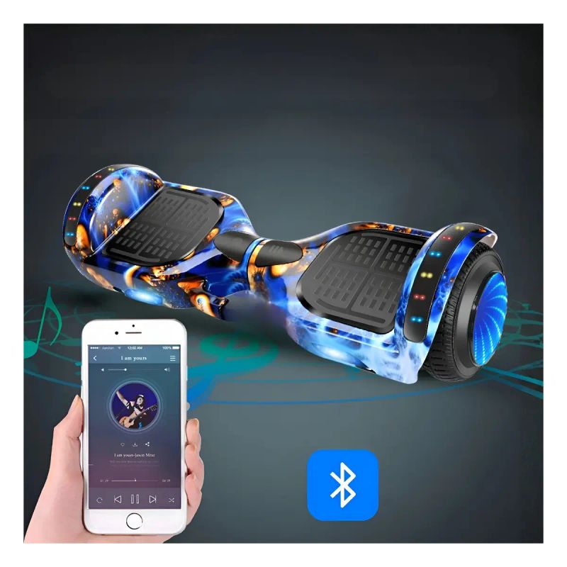 PATINETA DE BALANCE RECARGABLE Y BT