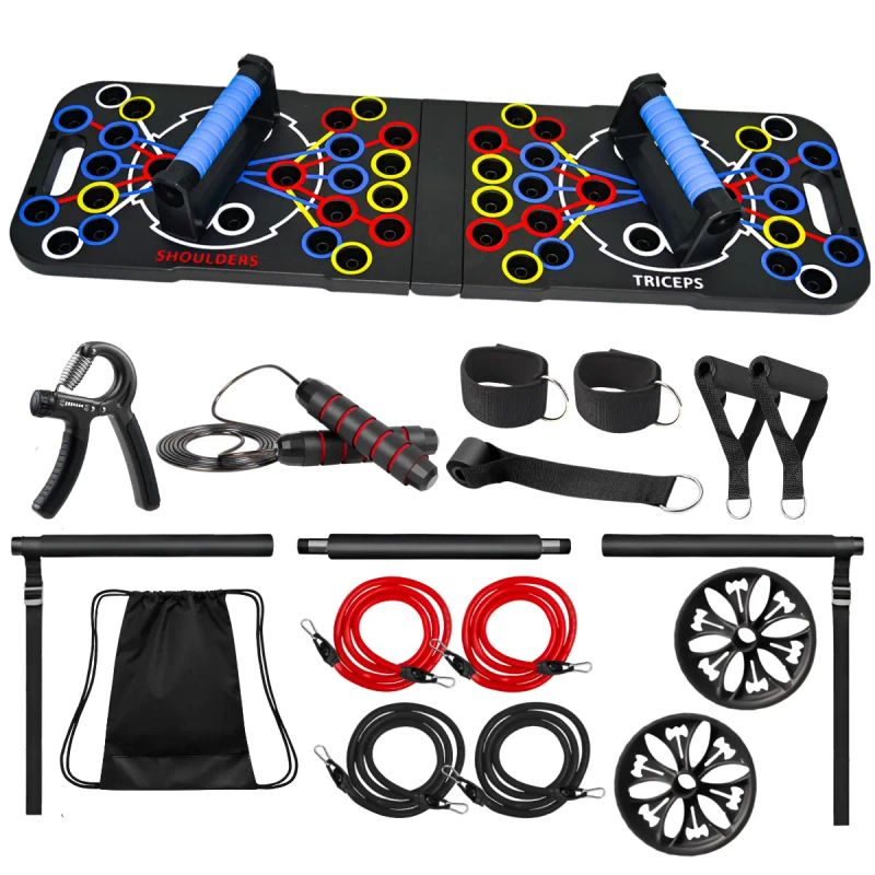 TABLA SUPER COMBO PARA FLEXIONES DE PECHO PUSH-UP