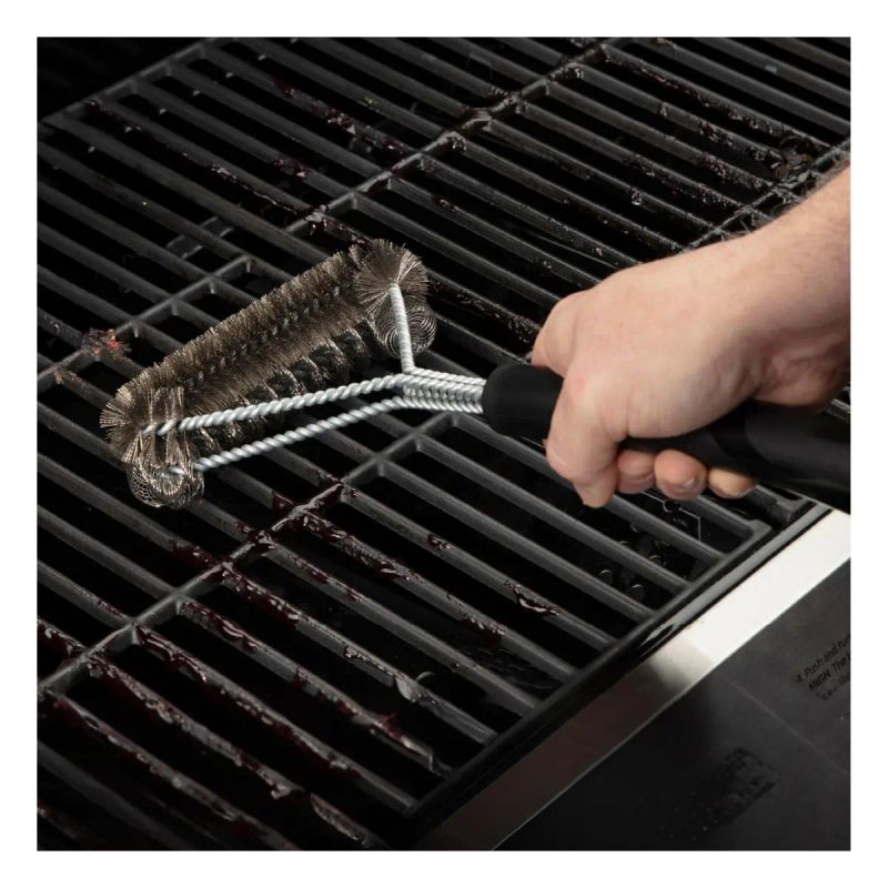 CEPILLO TIPO RODILLO PARA PARRILLA BBQ GRILL