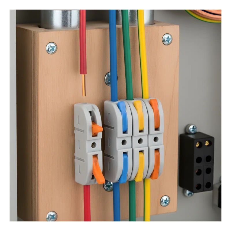 SET DE 40 EMPALMES RAPIDOS HASTA 32 AMP