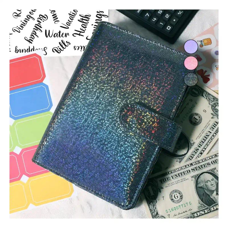 AGENDA FINANCIERA FASHION COLORS NEGRO