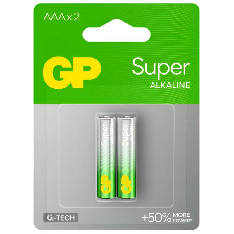 PILA 2 PACK GP AAA ALCALINA