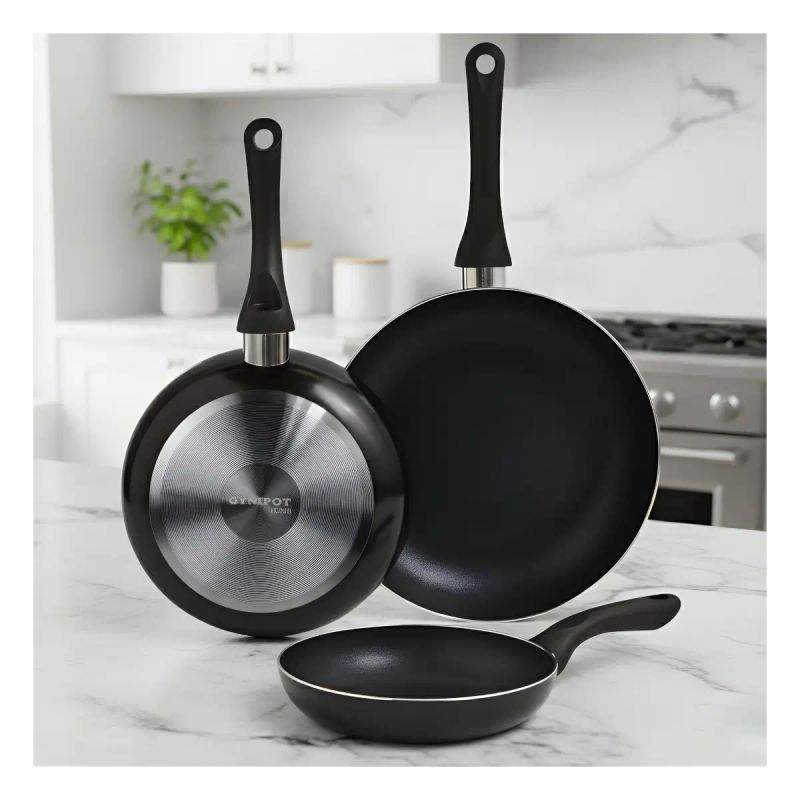 SET DE SARTENES 3 UNIDS GYNIPOT  GY-0142