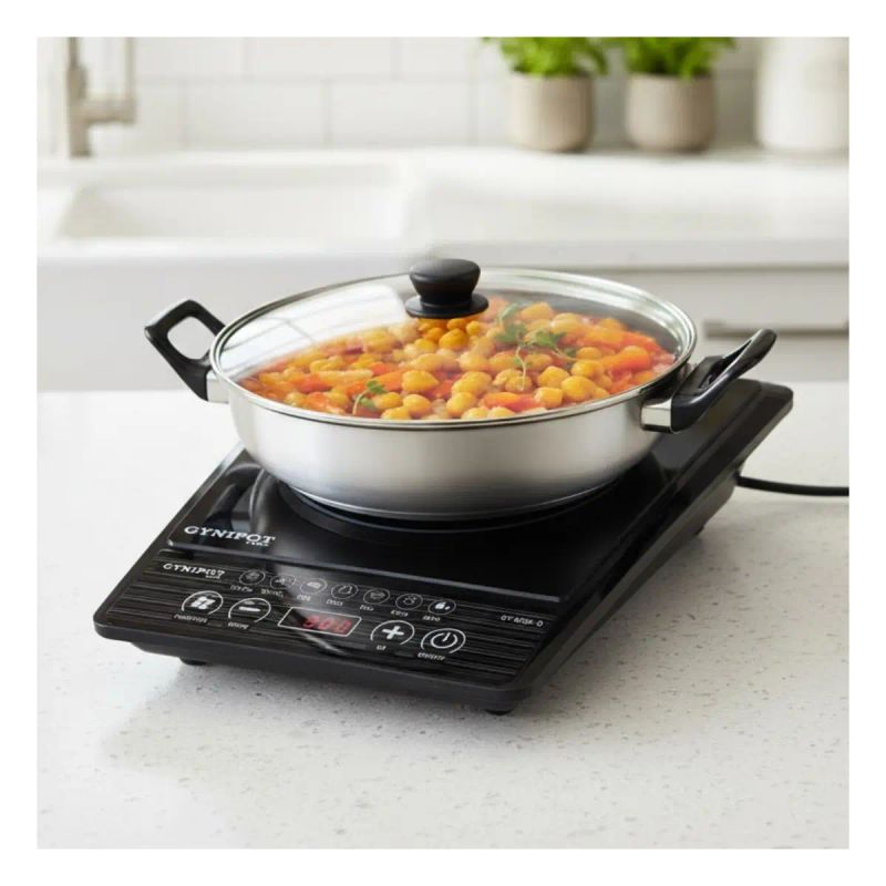COCINA DE INDUCCION ELECTRICA Y SARTEN 800W GY-0255-O