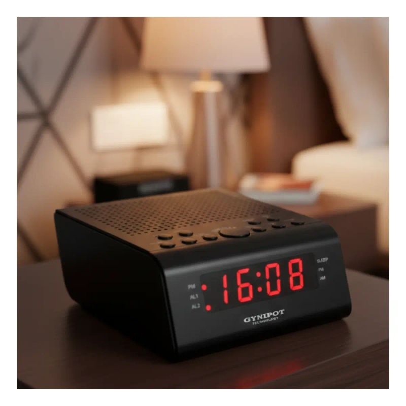 RADIO RELOJ DIGITAL FM/AM GY 1207 GYNIPOT