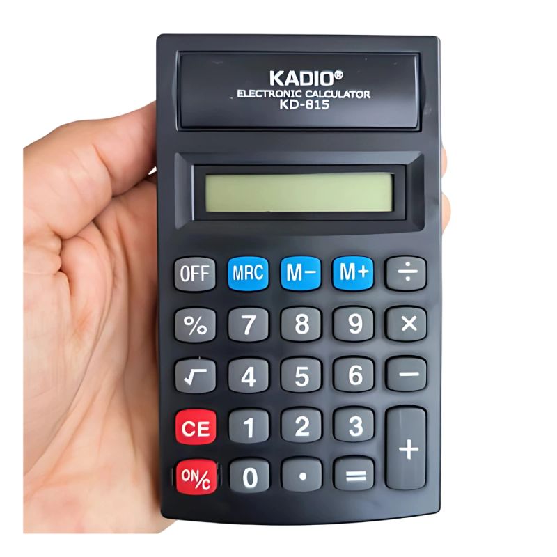 CALCULADORA DE BOLSILLO KADIO KD-815