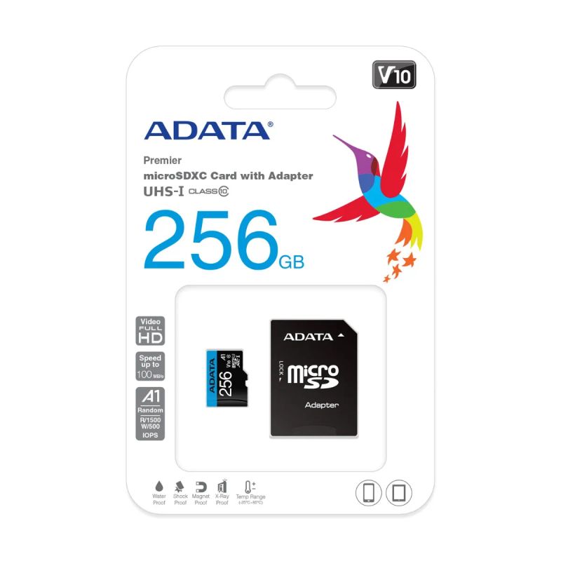 MEMORIA MICRO SD 256GB ADATA