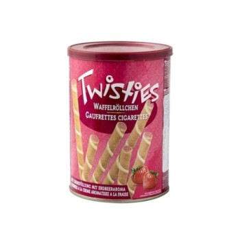 Barquillos fresa twisties 400g