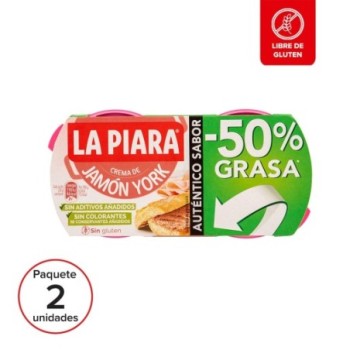 Paté jamón la piara 77g 2unds