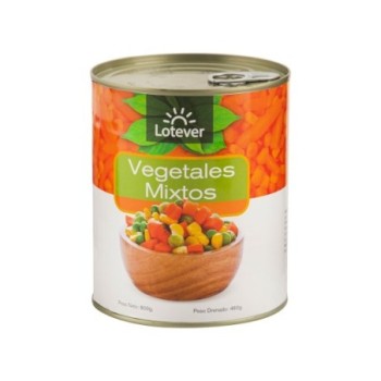 Vegetales mixtos  800g