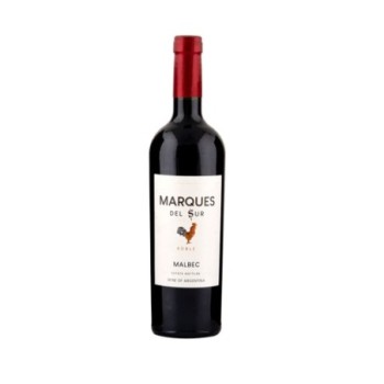 Vino malbec marques del sur...