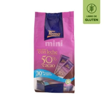 Chocolate 50% leche mini  180g