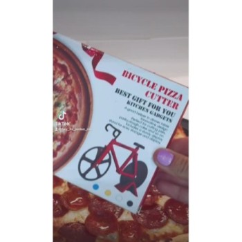 Cortador de pizza bicicleta