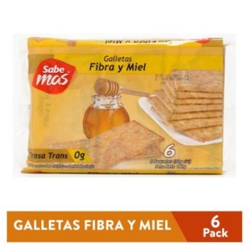 Galleta Sabemas Fibra Miel...