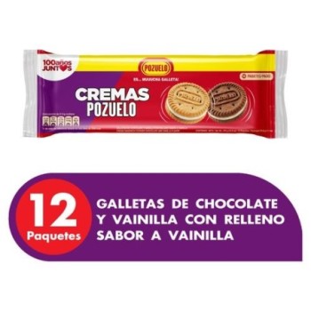 Galletas Cremas Pozuelo con...