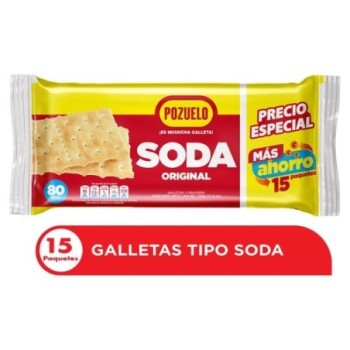 Galleta Soda Pozuelo -330 g