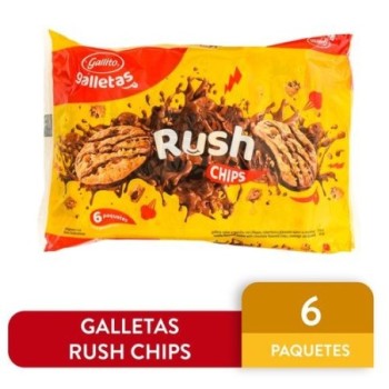 Galleta Rush Chips Gallito...