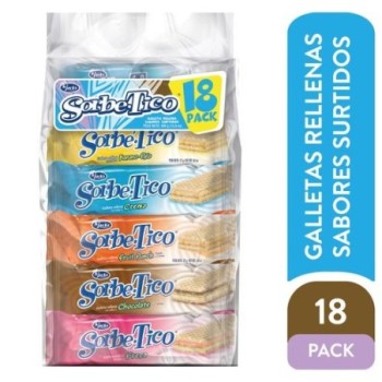 18Pack Galleta Waffle Jacks...