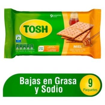 Galletas Miel Integral Tosh...