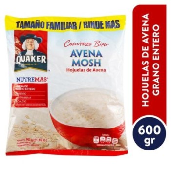 Avena Quaker Mosh Nutremas...