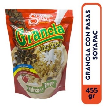 Granola Soyapac Con Pasas Y...