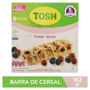 Barra De Cereal Tosh Yogurt...