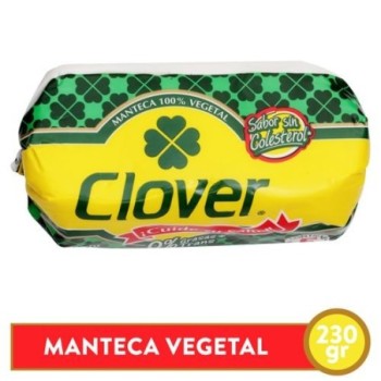 Manteca vegetal Clover...