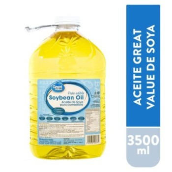 Aceite Great Value de soya...