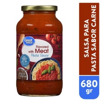 Salsa Great Value De Carne...