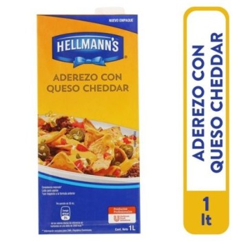 Queso Cheddar Hellmanns 1000ml