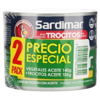 Atúnes Sardimar vegetales...