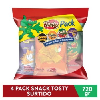 4 Pack Snack Tosty Premium...