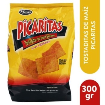 Snack Picaritas Barbacoa...