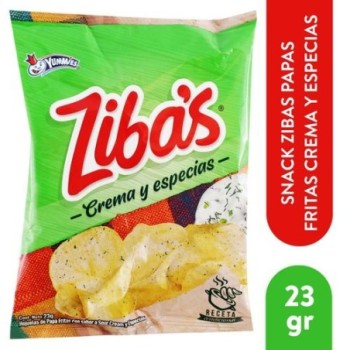 Snack Papa Zibas Crema 23gr