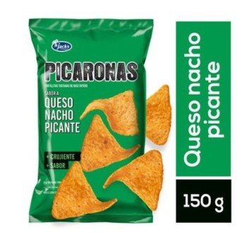 Snack Picaronas Queso Nacho...