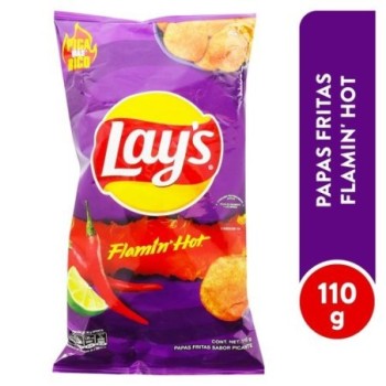 Snack Lays Flamin Hot 110gr