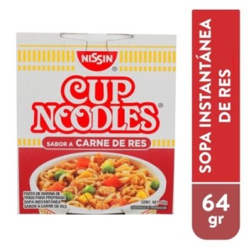 Sopa Instantanea NISSIN Cup...