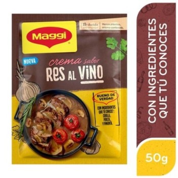 Crema Maggi De Res Al Vino...