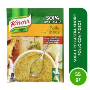 Sopa Pollo Con Fideos Knorr...