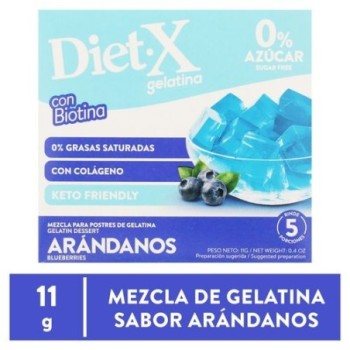 Gelatina Diet X Arándanos...