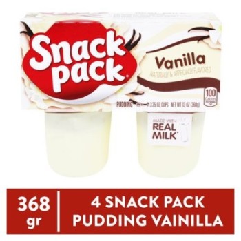 4 Pack Pudding Snack Pack...