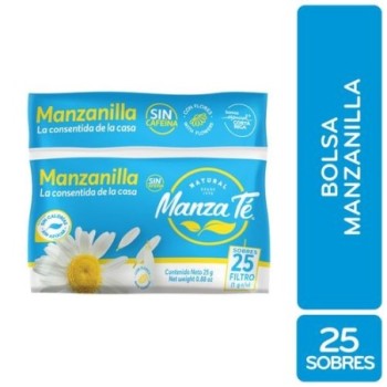 Té Manzanilla Manzate Bolsa...