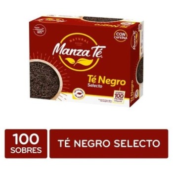 Té Negro Manzate Caja 100...